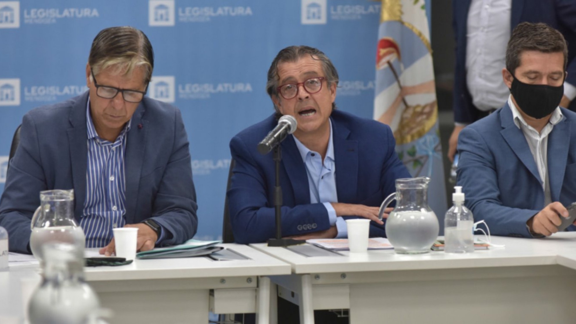 Ibañez explicó el proyecto de Boleta Única ante los legisladores